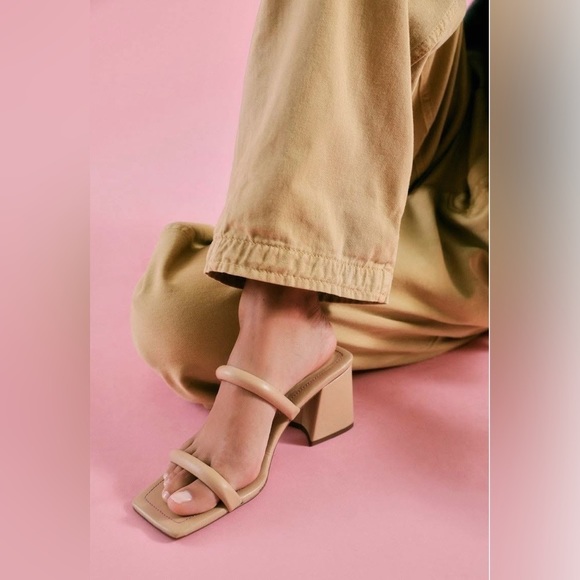 Free People Shoes - Free People Parker Double Strape Heel - Dune